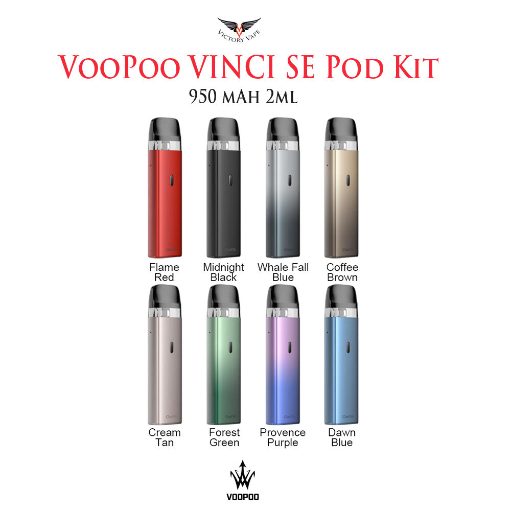 Voopoo Vinci SE Pod Style Starter Kit • 900 mAh 2ml • USB-C