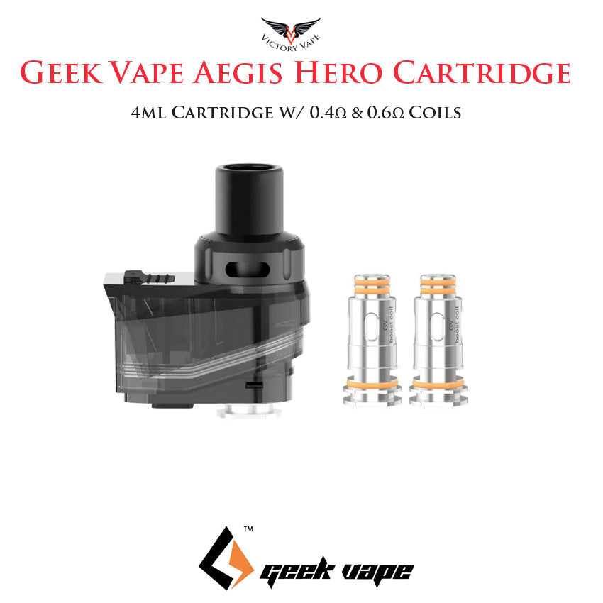  Geekvape Aegis Hero Pod cartridge • 4ml (with 2 coils) 