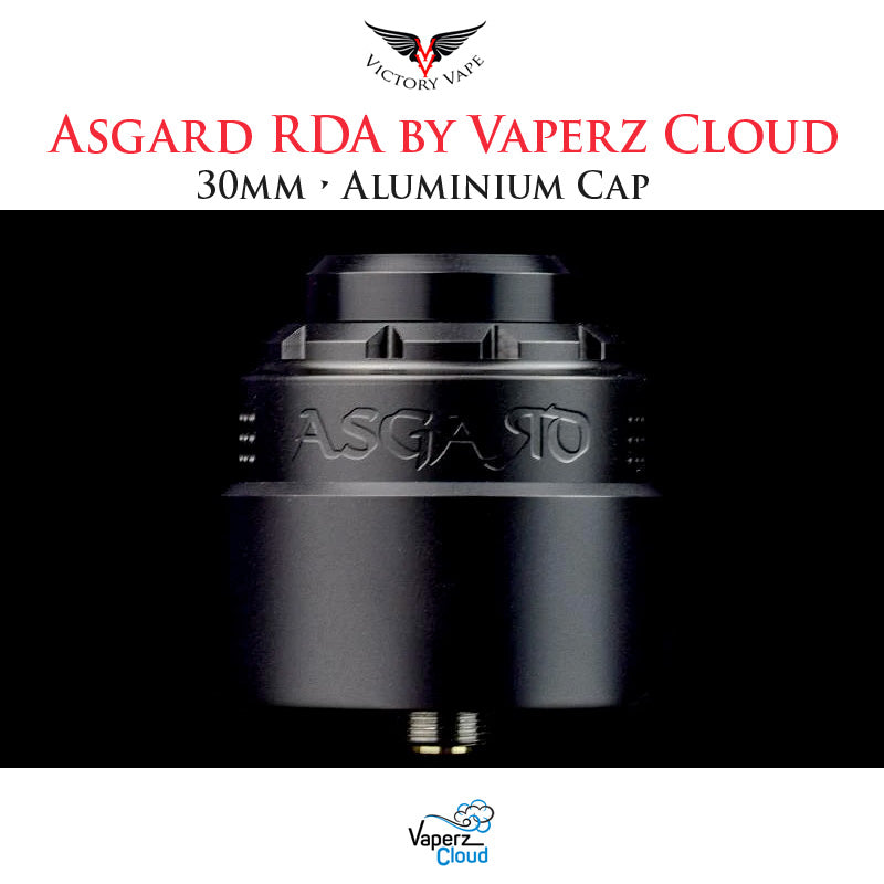  Vaperz Cloud Asgard RDA - 30mm w/ Aluminium Cap 