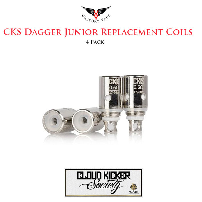  CKS Dagger Junior Pod Replacement Coils • 4 Pack 
