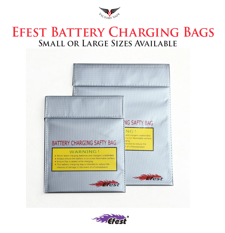  Efest Safe Battery Charging Bags (Small or Large) 