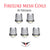  FREEMAX FIRELUKE M MESH coils • 5 pack 