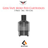 Geek Vape Mero Empty Pod Cartridges • 3 Pack 3ml (no coil)