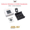 Golisi Needle 4 • 4 Bay Smart USB Battery Charger