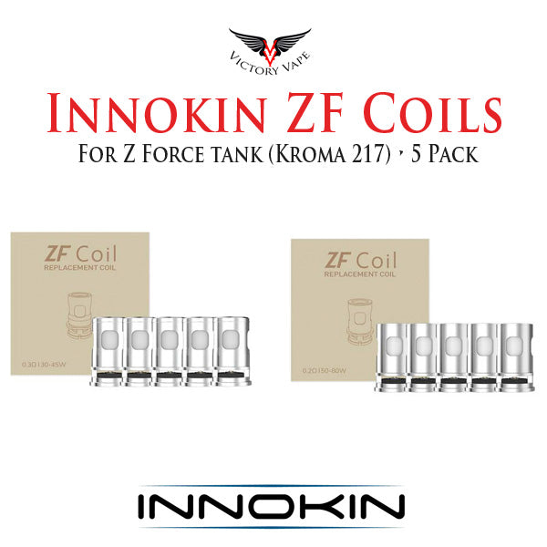  Innokin ZF Replacement Coils for Z Force Tank (Kroma 217 Kit) • 5 Pack 