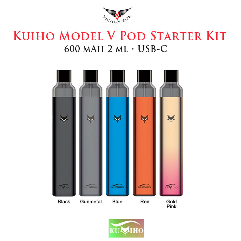 Kuiho Model V Pod System Kit • 600mAh 2ml
