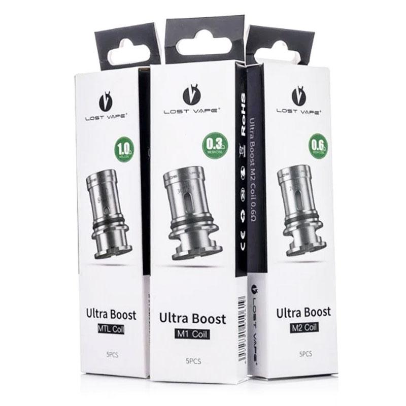  Lost Vape Ultra Boost and Ultra Boost V2 Replacement Coils 5 pack (except single RBA) 