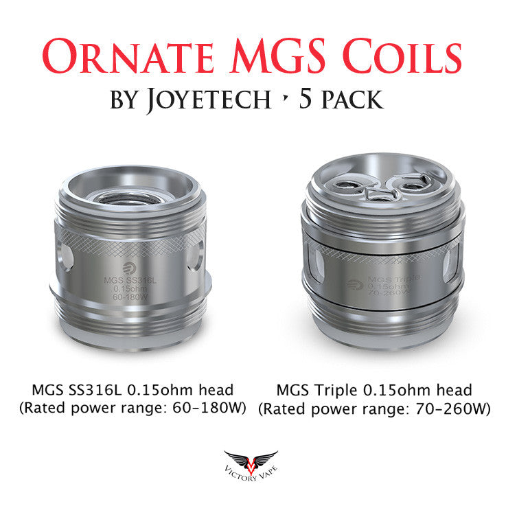  Joyetech • Ornate MGS Replacement Coils • 5 pack 