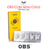 OBS Cube Mini Coils • 5 Pack