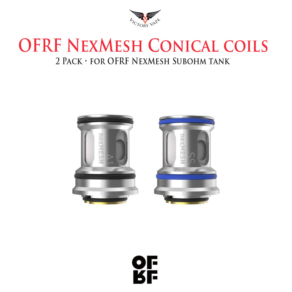  OFRF Conical nexMESH Tank Coils • 2 Pack 