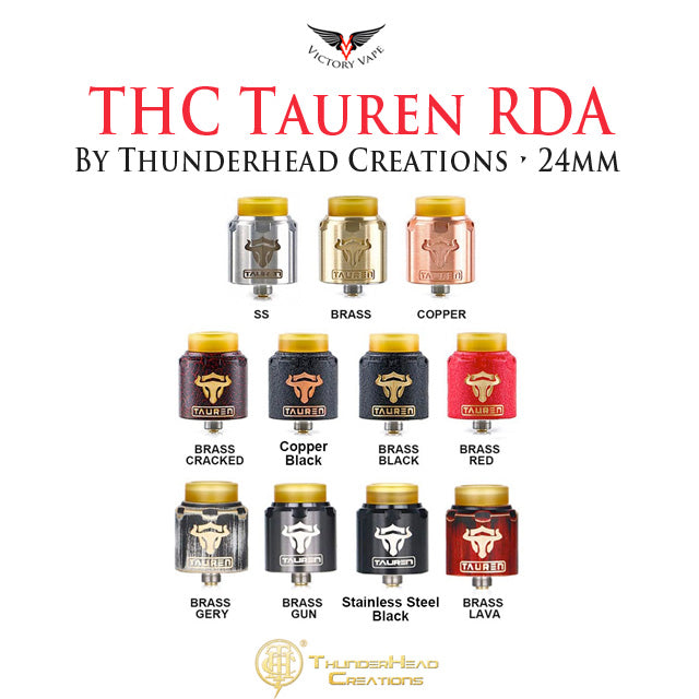  THC Thunderhead Creations TAUREN RDA • 24mm 