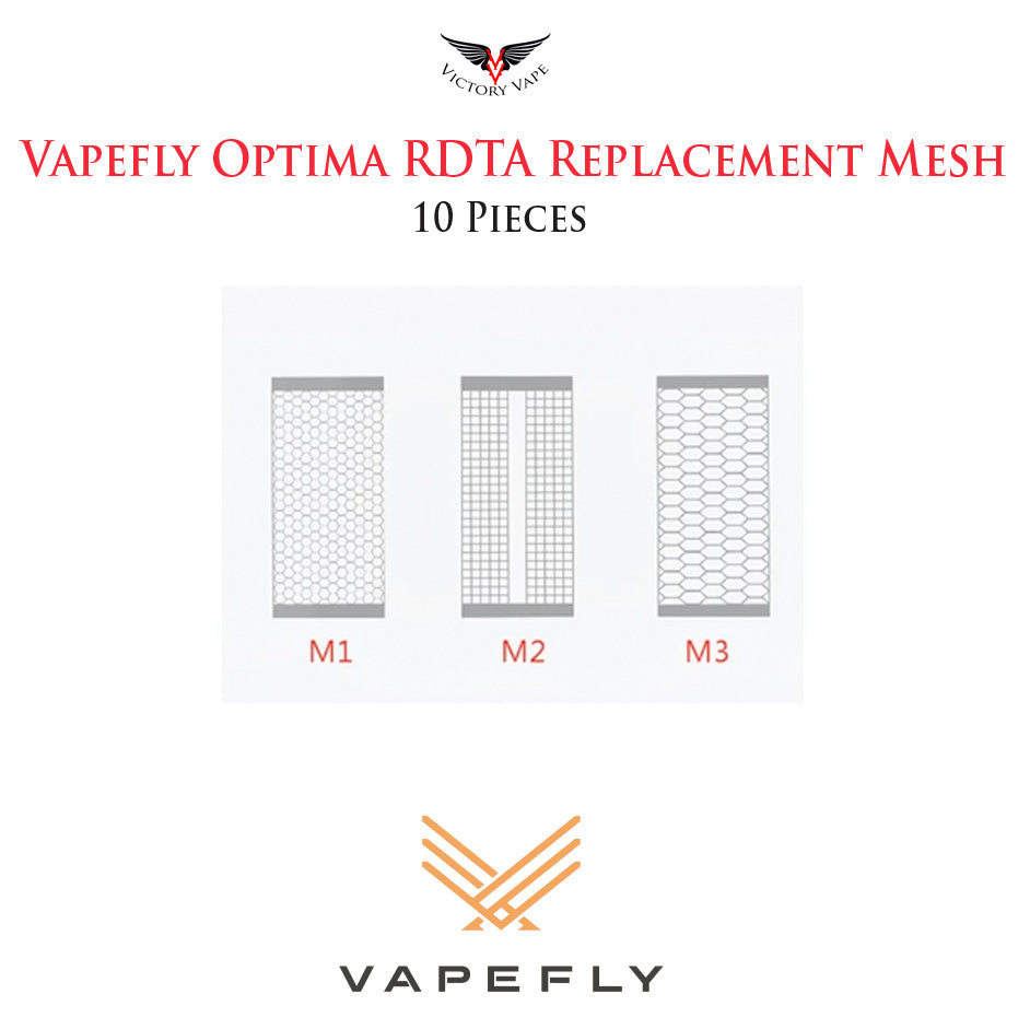  Vapefly Optima RDTA Replacement Mesh Strips • 10 pieces 