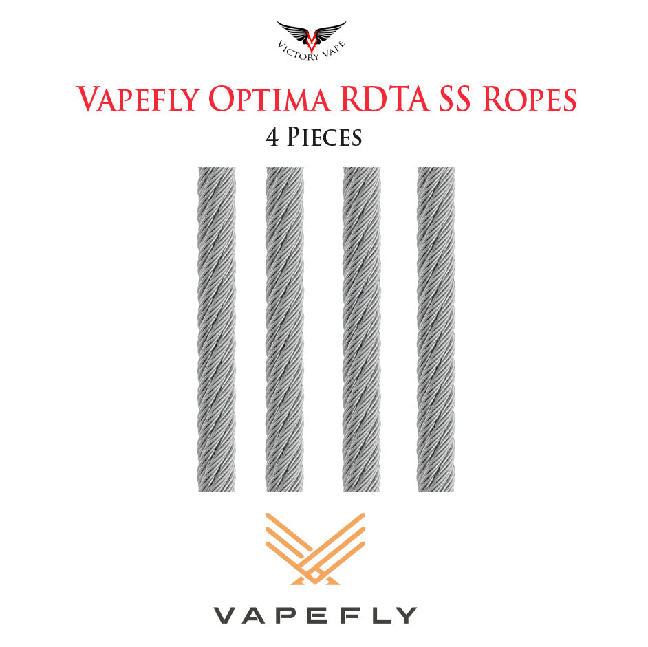  Vapefly Optima RDTA SS Ropes • 4 Pieces 