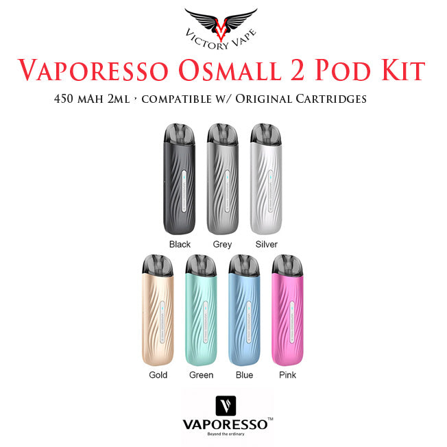  Vaporesso OSMALL 2 Pod Starter Kit • 450 mAh 2ml 
