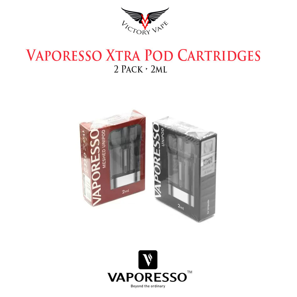  Vaporesso Xtra UNIPOD Pod Replacement Cartridges • 2 Pack 