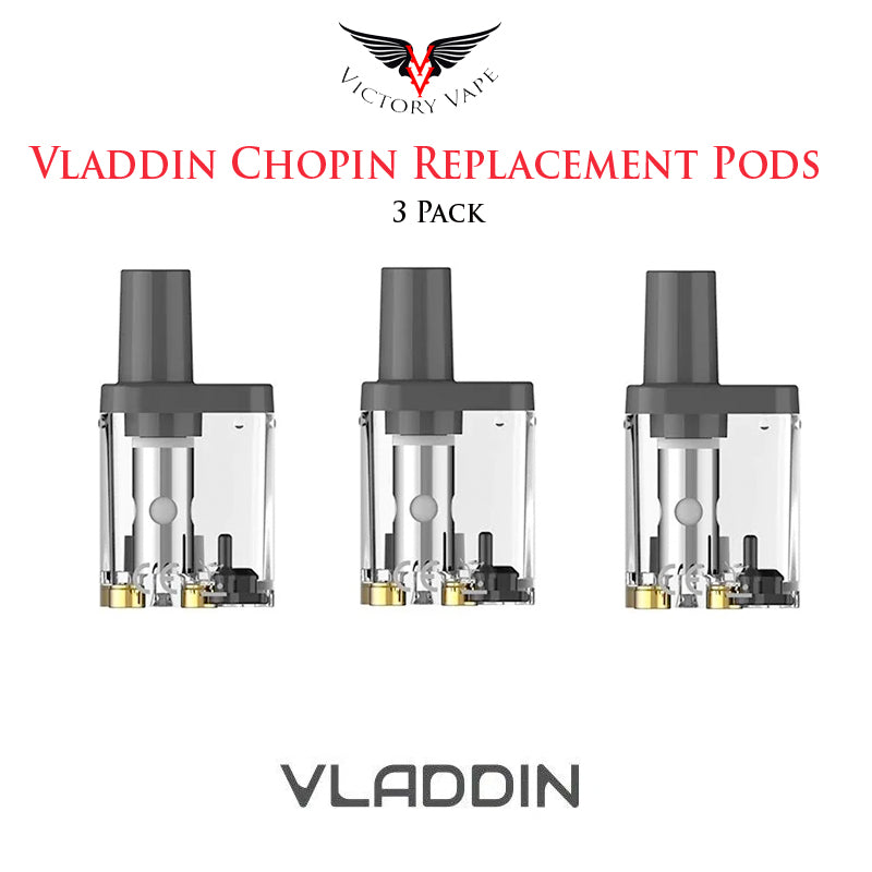  Vladdin Chopin Pod Replacement Cartridges • 3 Pack 