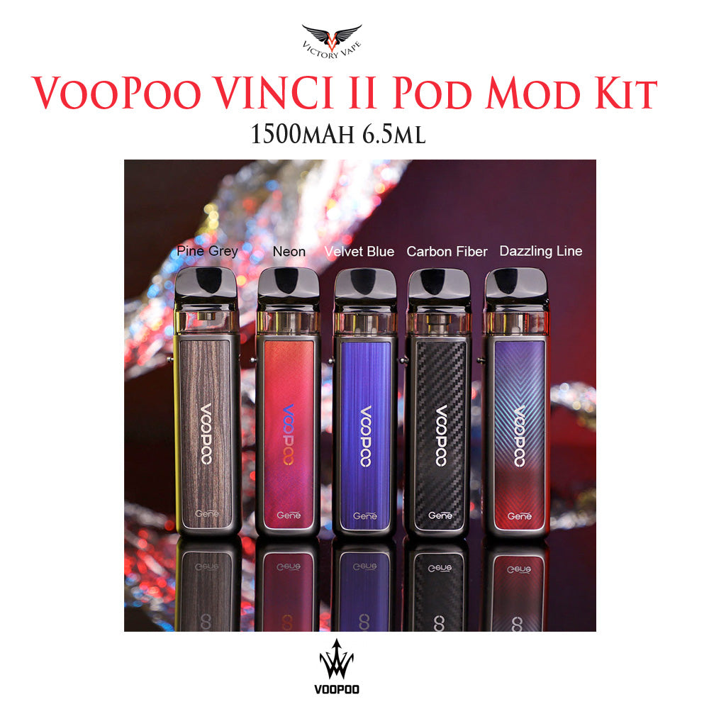  Voopoo Vinci II Pod 50W Starter Kit • 1500mAh 6.5ml 