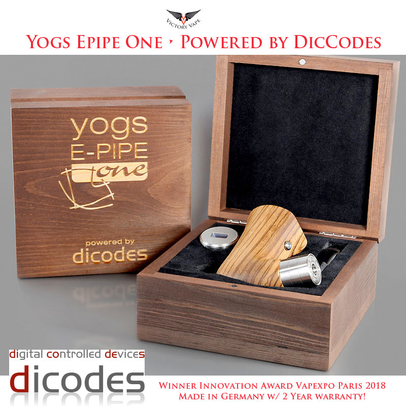 Yogs E-PIPE One • 60W vv/vw TC Mod • powered by dicodes (made in Germany) 