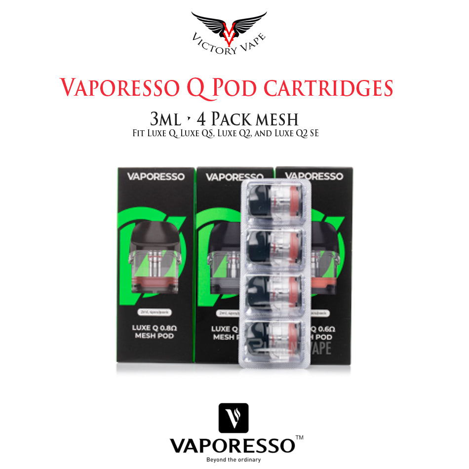 Vaporesso Luxe Q Pod cartridges • 3 ml 4 Pack