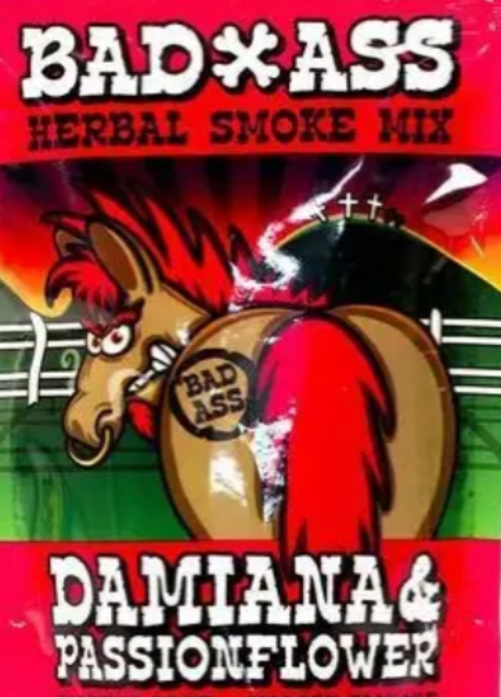 BAD ASS DAMIANA PASSIONFLOWER HERB MIX