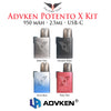 Advken Potento X Pod Starter Kit • 950 mAh 2.5ml USB-C