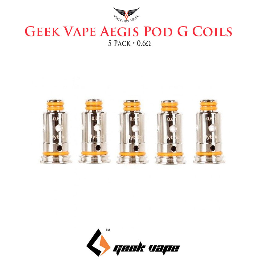  Geek Vape Pod Formula G series Replacement Coils • 5 Pack 