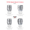 Smok TFV8 Baby Beast Replacement Coils - for V8 BABY & PRINCE BABY • 5 Pack