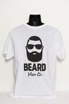 T-shirt • Beard • White L