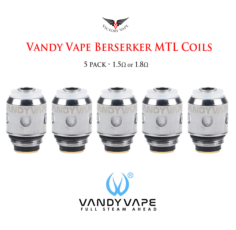  Vandy Vape BSKR Berserker or Apollo MTL Coils • 5 pack 