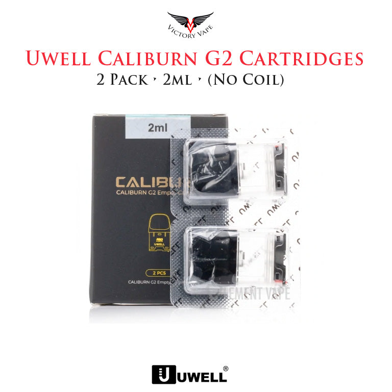  Caliburn G2 Pod Cartridges • 2 Pack 
