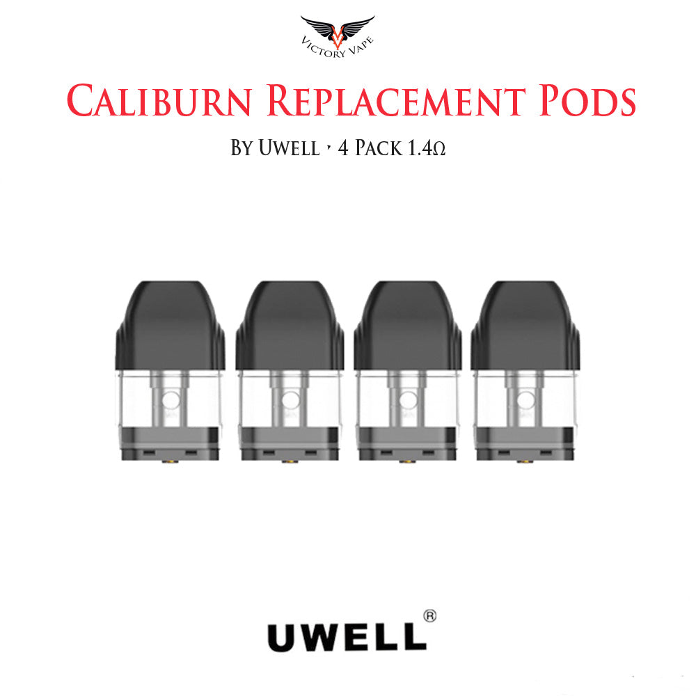  Uwell Caliburn / KoKo Replacement Pod Cartridges • 4 Pack 
