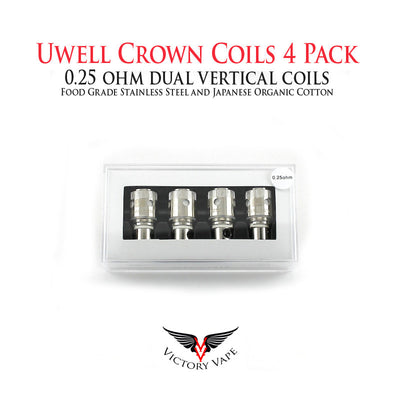 Uwell Crown I Replacement Coils • ORIGINAL CROWN • 4 pack