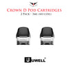 Uwell Crown D Pod Replacement Cartridges • 2 Pack 3ml (no coil)