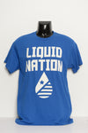 T-shirt • Liquid Nation • Blue M
