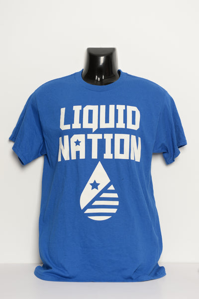 T-shirt • Liquid Nation • Blue M