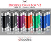 Dicodes Dani Box V2 80W TC vv/vw Mod • 18650 (made in Germany)