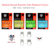 Demon Killer Raging Fire NI80 Prebuilt Coils • 4 Pack