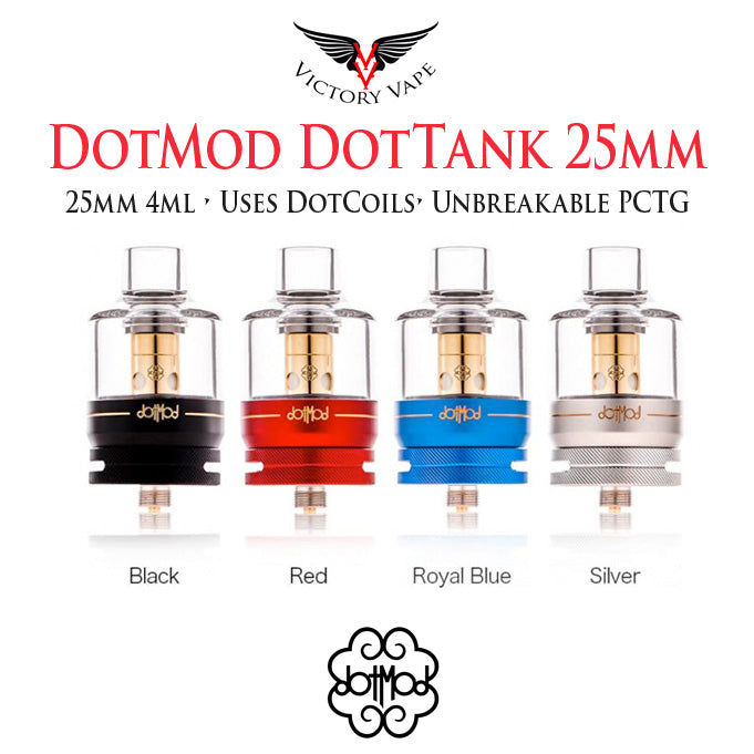  dotTank 25mm Subohm Tank • 25mm 4ml 