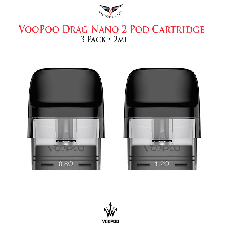  Voopoo Drag Nano 2 Pod Cartridge • 3 pack 2ml 