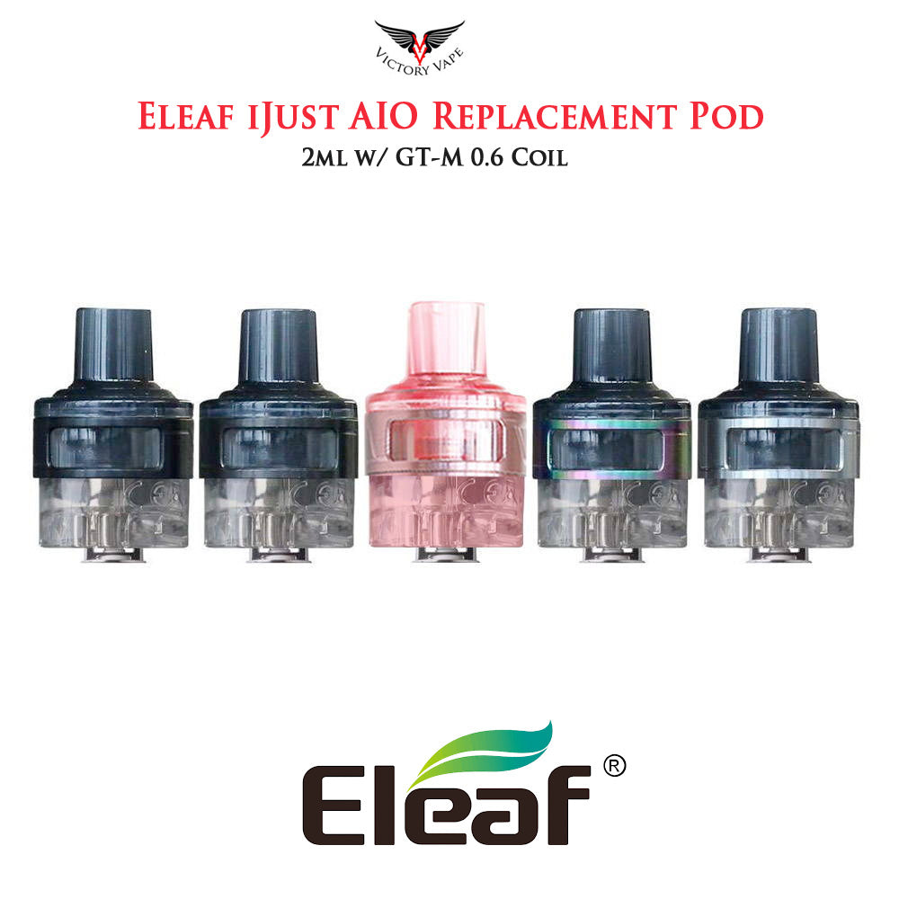  Eleaf iJust AIO Replacement Pod Cartridge • w/ 0.6 GT-M coil 