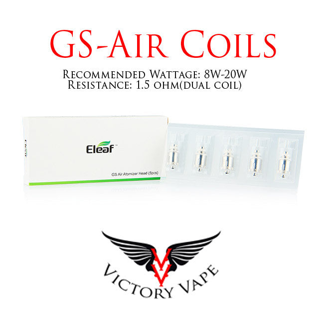  Eleaf GS Air / GS Air 2 / GS Tank / Amnis Replacement Coils 5 pack 
