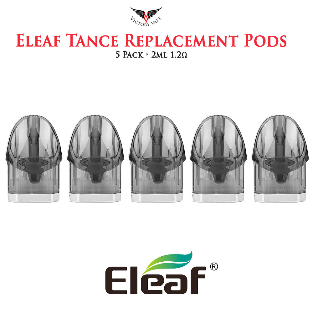  Eleaf Tance Replacement Pod Cartridges • 5 Pack 1.2Ω 