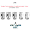 Joyetech Exceed Grip Pod Replacement Coils EX-M Mesh • 5-Pack 0.4ohm