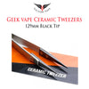 Geek Vape Ceramic Tweezers • 129mm Black Tip