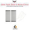 Zeus X Mesh Micromesh Coils (for Zeus X Mesh RTA) • 2 Pack