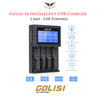 Golisi I4 Intelligent Battery Charger • 4 bay USB powered 2A