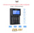  Golisi I4 Intelligent Battery Charger • 4 bay USB powered 2A 