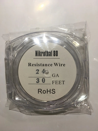 NiCr Nichrome Nikrothal 80 Wire Spool 30ft