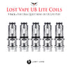 Lost Vape UB LITE Coils • 5 Pack