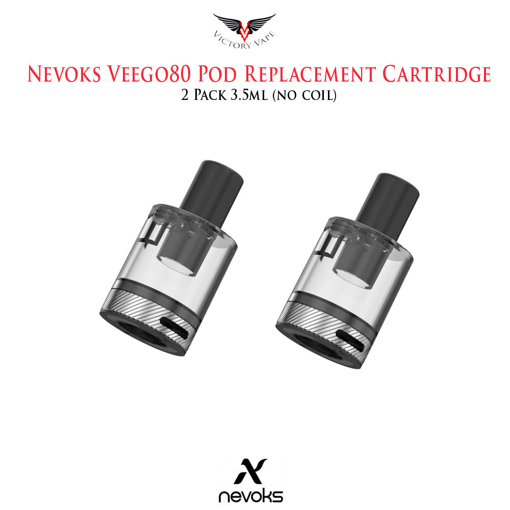  Nevoks Veego80 Pod Cartridges • 2 Pack 3.5ml 